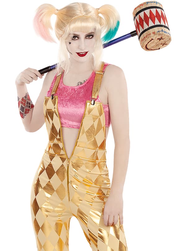 Funidelia | Harley Quinn Hammer - Birds of Prey OFFISIELL til dame og mann ▶ Superhelt, DC Comics, Suicide Squad, Skurker, tilbehør til kostymer