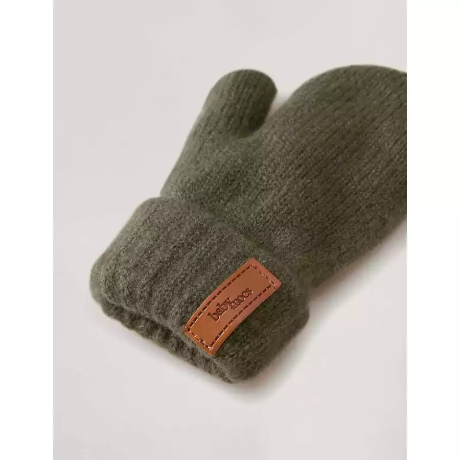 BabyMocs Handschuhe Vegan khaki