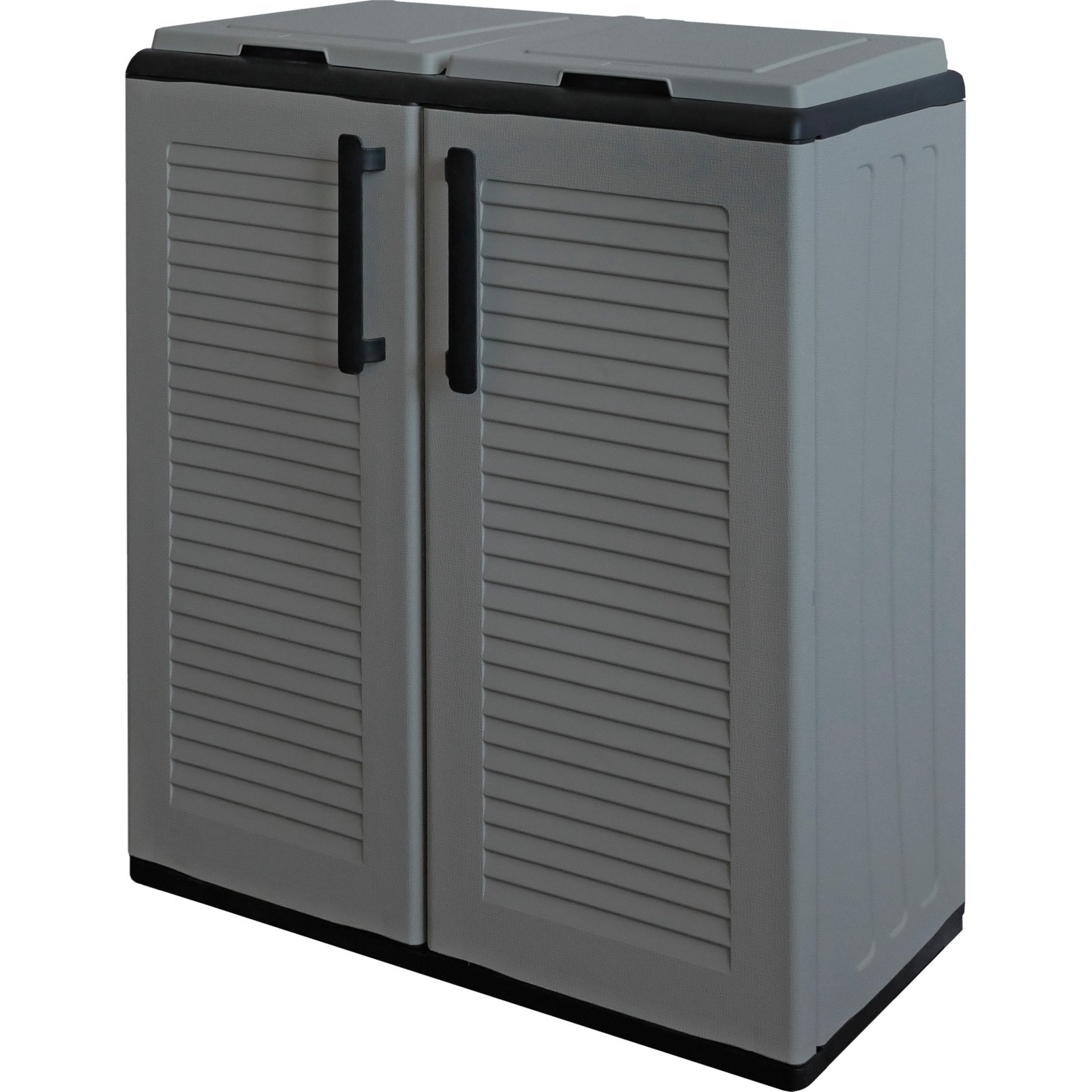Kommode Easy 2-türig anthrazit, 68 x 84 x 37 cm