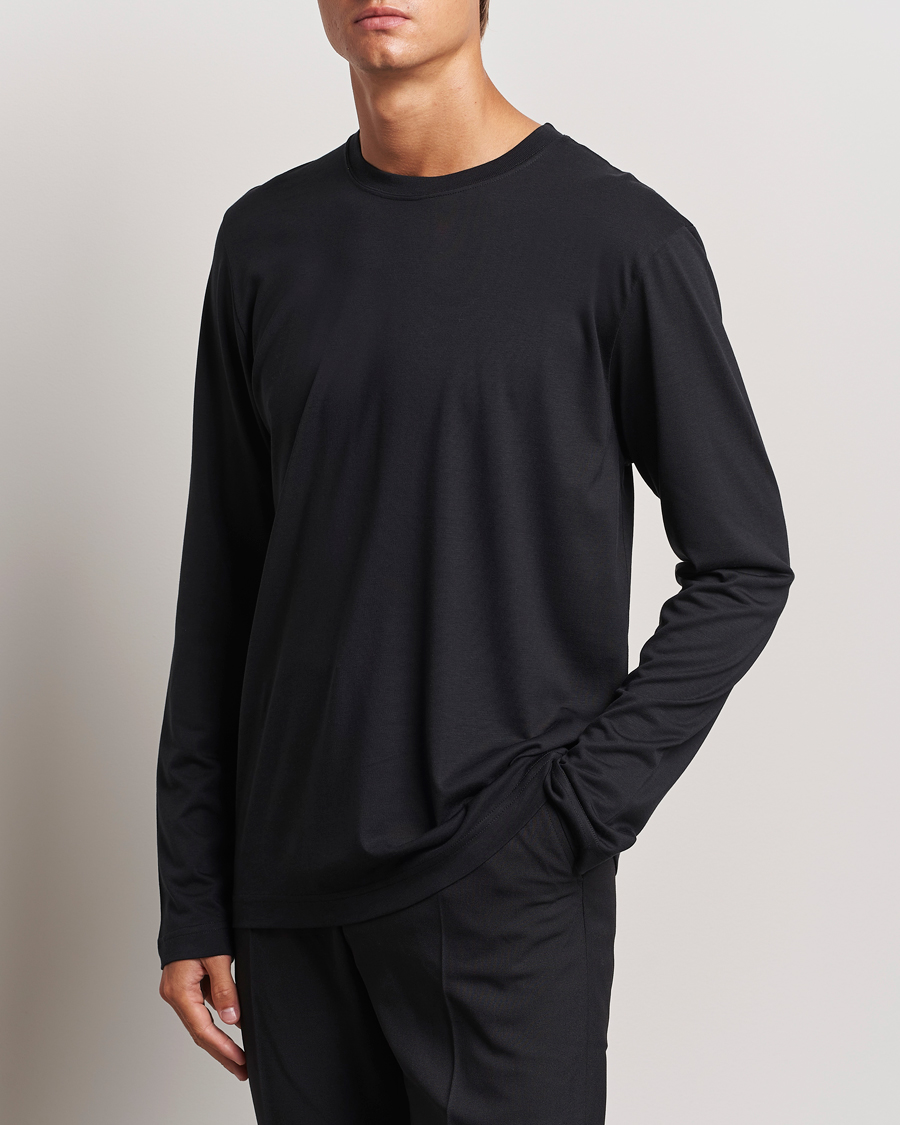 CDLP Midweight Long Sleeve T-Shirt Black