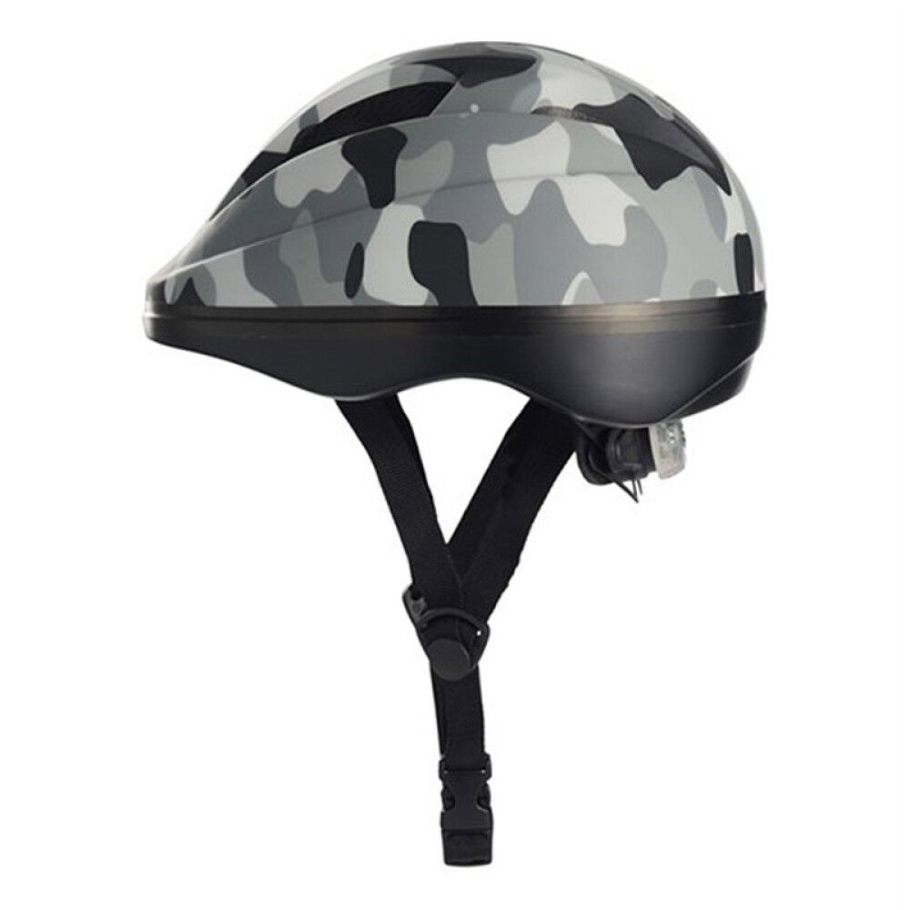 SYKKELHJELM RAWLINK LED-LAMPE LÅVE ARMY 48-54CM