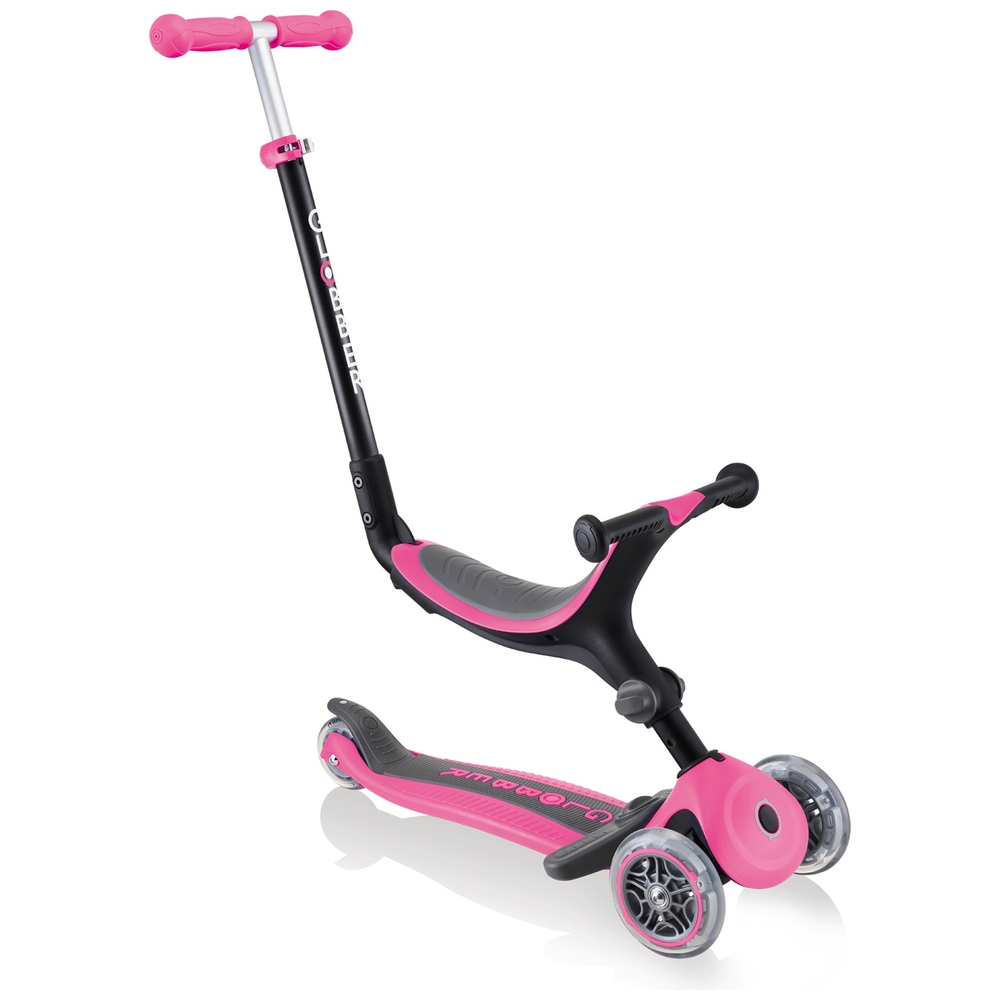 Globber GO UP FOLDABLE PLUS Tiefrosa Scooter