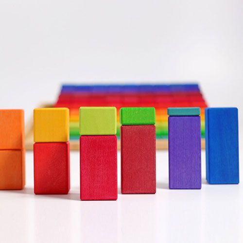 Grimm's stapelblokken tellen getallenland - large (100st)