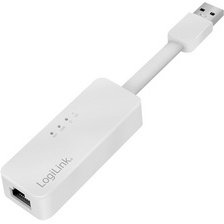 Adaptateur USB 2.0 vers RJ45 Fast Ethernet, blanc
