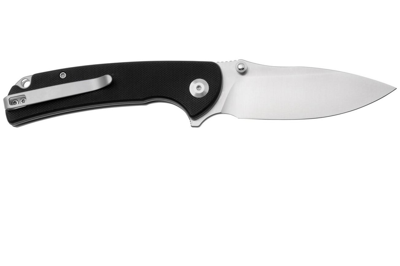 SENCUT Pulsewave S23032-1 Satin, Black G10, zakmes