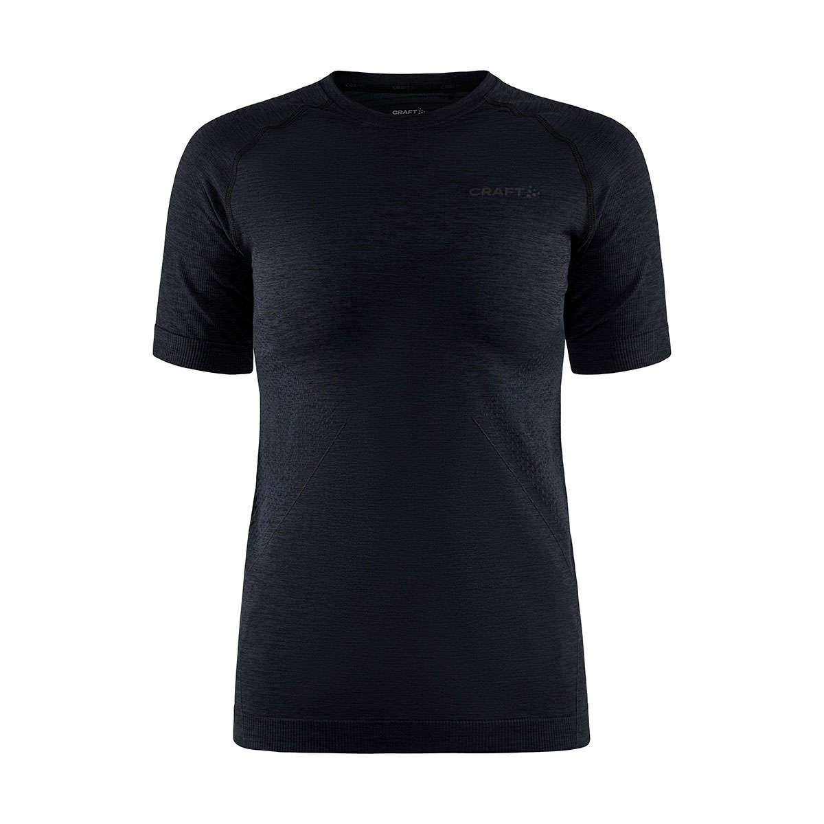 Craft CORE Dry Active Comfort Hardloopshirt Korte Mouwen Zwart Dames