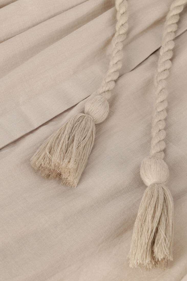 IBANA beige ibana midi jurk donte