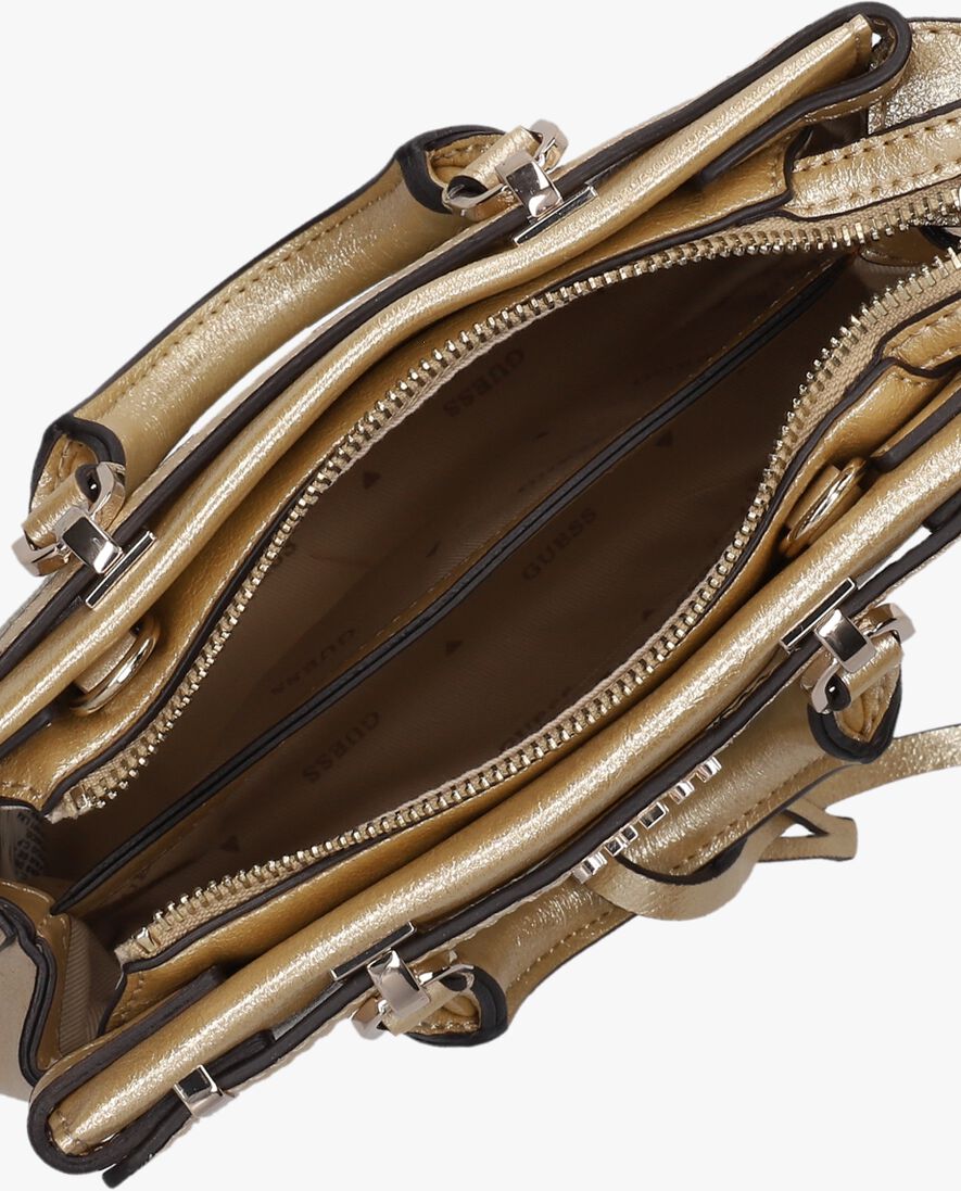 GUESS gouden guess schoudertas sestri mini satchel