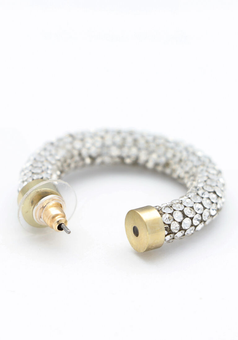 NOTRE-V gouden notre-v oorbellen earring stones strass