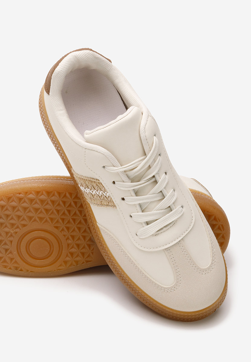 Baskets pour femme blancs Tristina