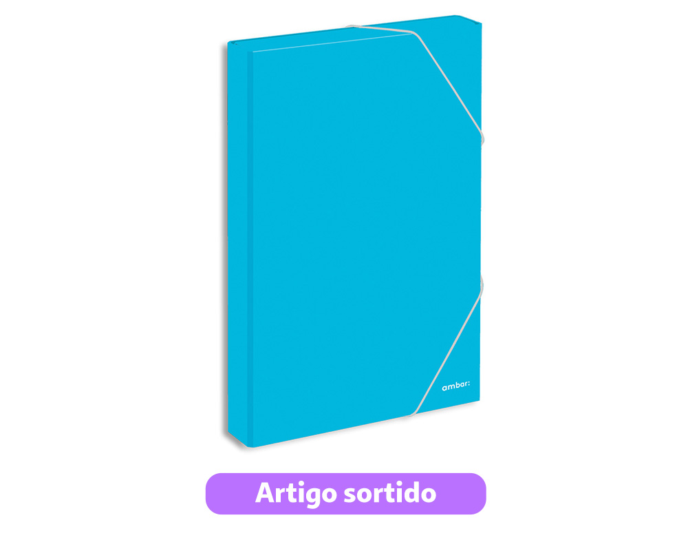 CAIXA PROJECTOS SCHOOL AMBAR ALMAÇO 40MM CORES SORTIDAS