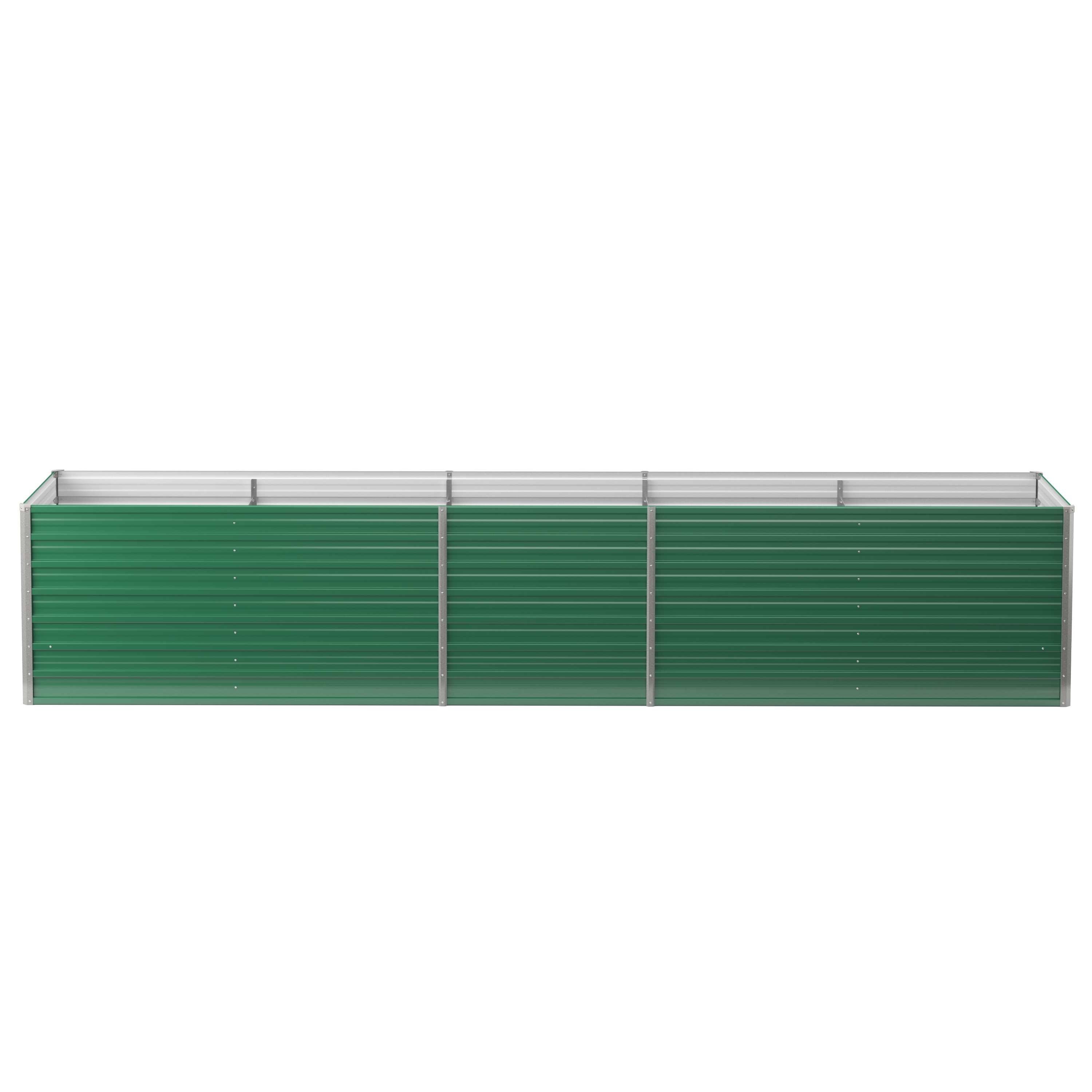 Hochbeet Stahl 400 x 80 x 77 cm