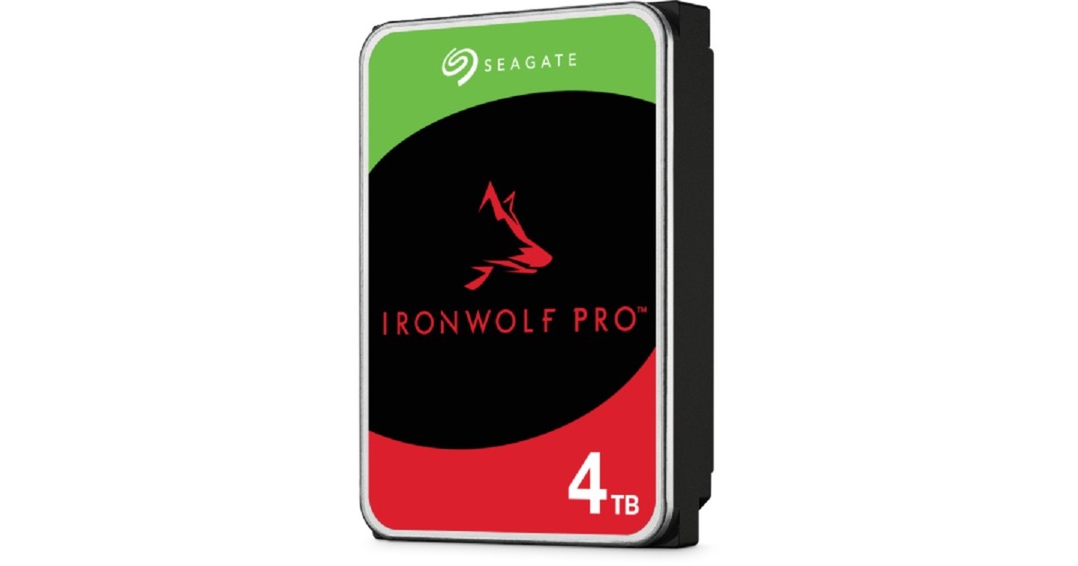 SeagateIronWolf Pro 4 TB harde schijf  (ST4000NT001, SATA/600, 24/7)