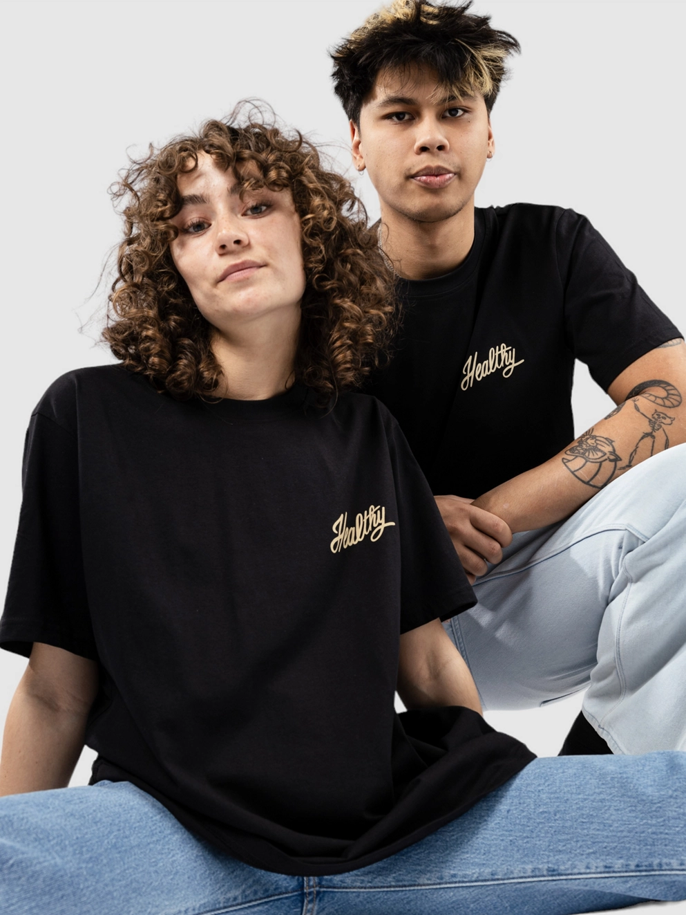 The Dudes Healthy T-Shirt black