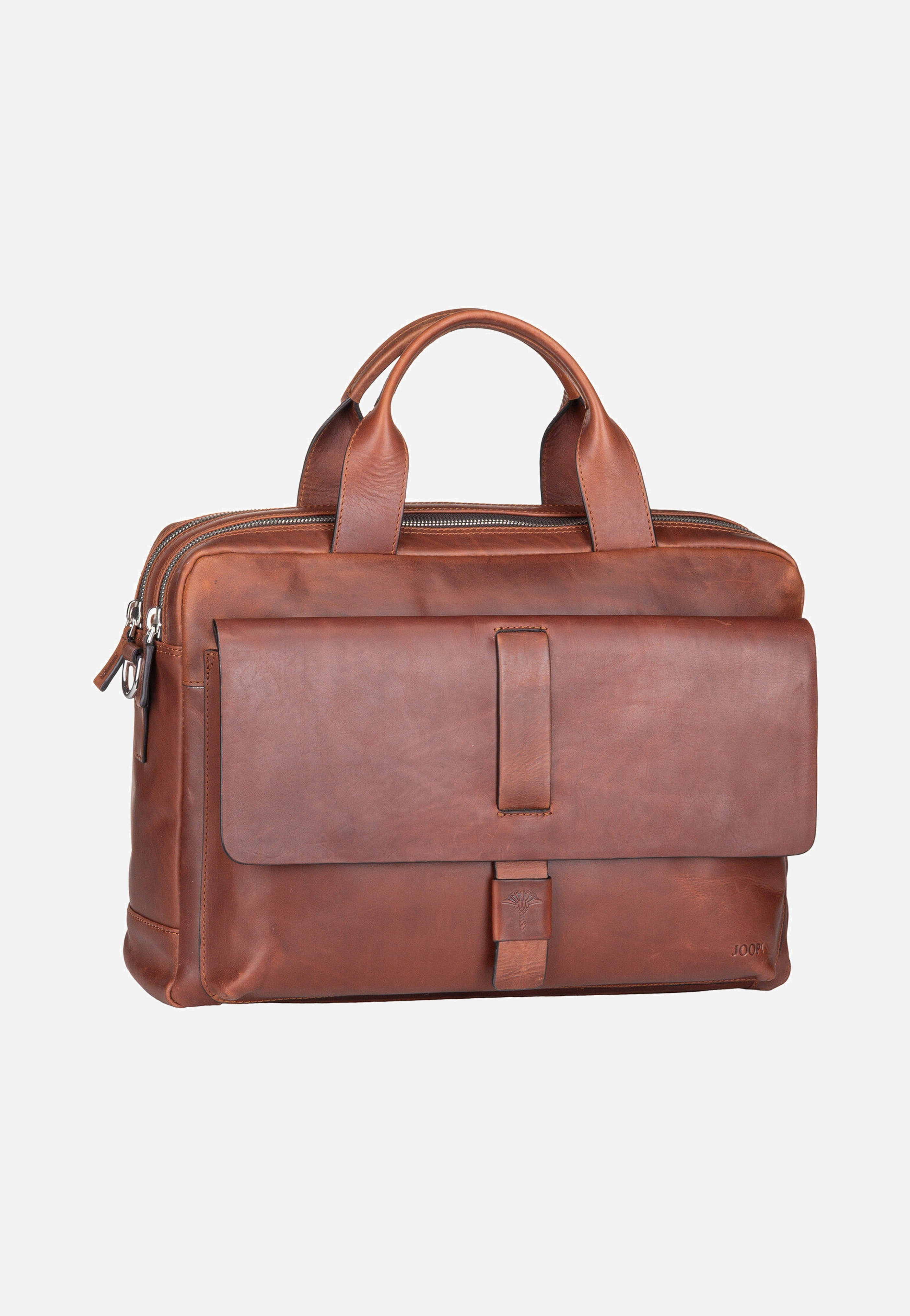 Loreto Pandion BriefBag MHZ Dark Brown - Aktentasche