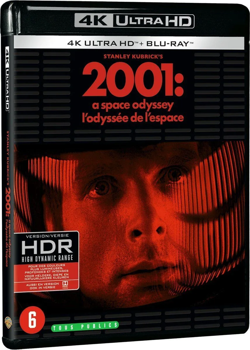2001: l'Odyssée de l'espace (1 Blu-ray UHD 4K   1 Blu-ray) Disques Blu-ray films