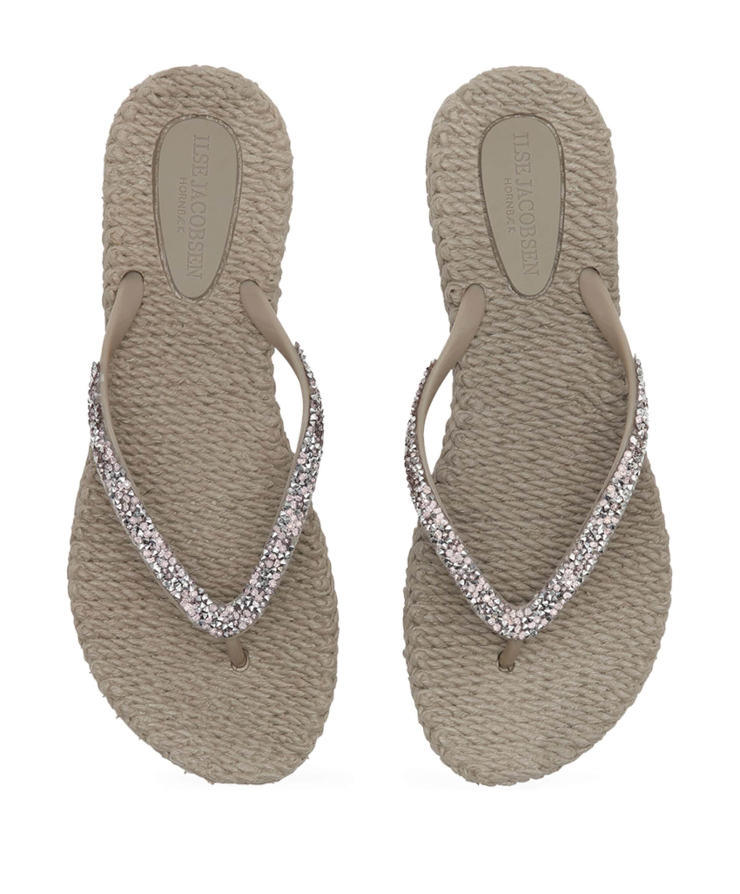 Ilse Jacobsen Hornbaek dames slippers beige
