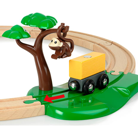 BRIO 33720 Togbane, Safari, sæt