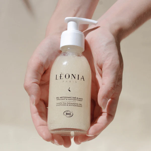 Léonia Gel Nettoyant Thé Blanc - Doux et Antioxydant 150 mL