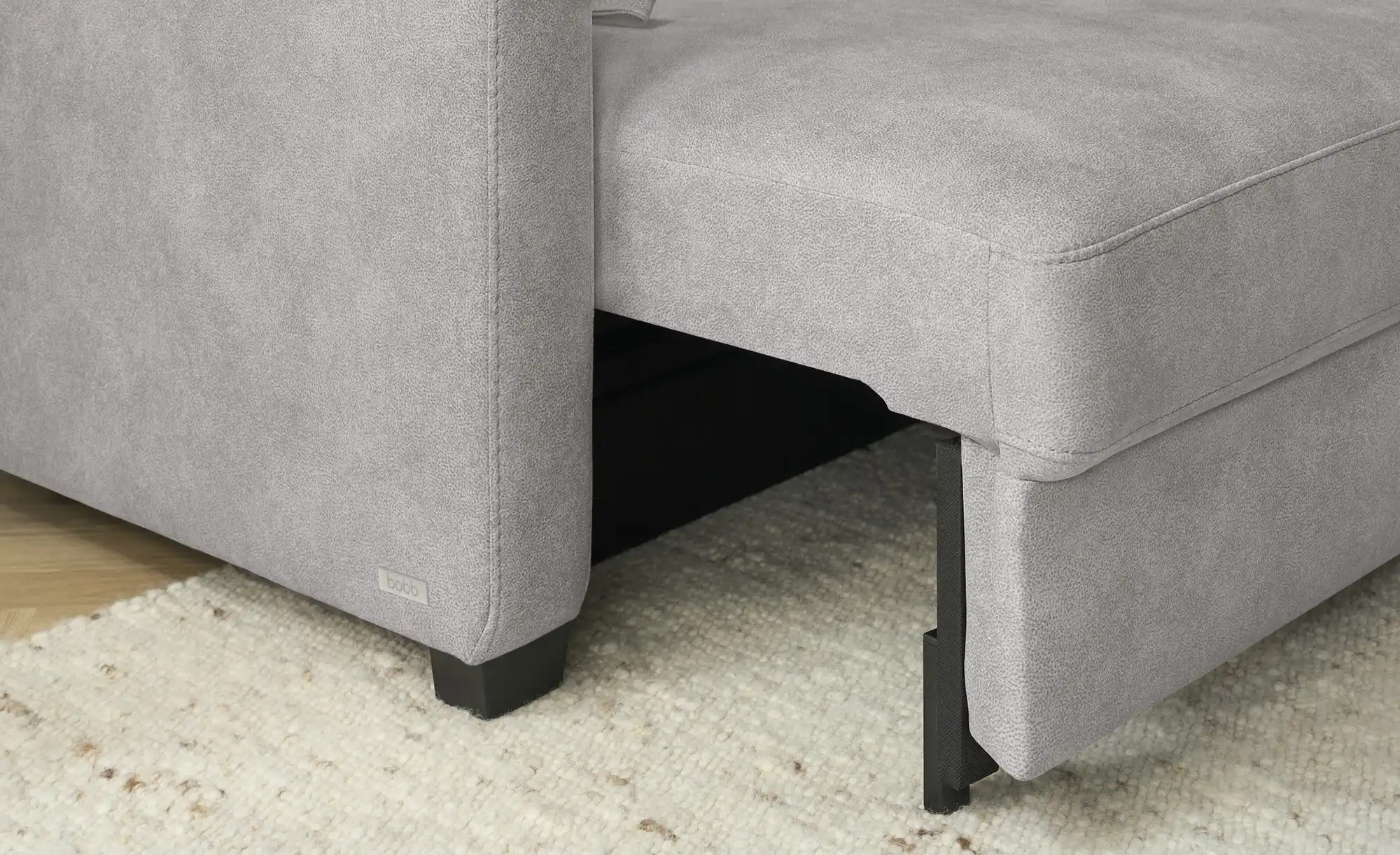 bobb Ecksofa  mit pflegeleichtem Bezugsstoff  Lisa de Luxe