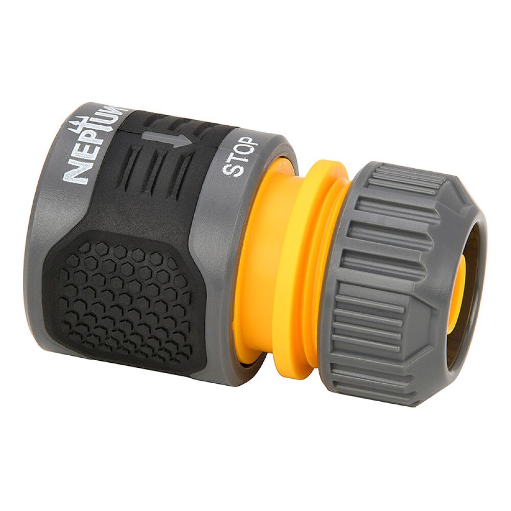 SLANGEKOBLING NEPTUN QUICK-CONNECT MED VANNSTOPP 1/2