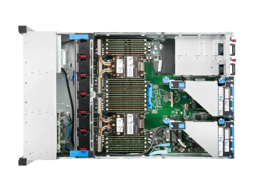 HPE ProLiant DL380 Gen10 - Server - rack-monterbar 2U - 2-vejs - 1 x Xeon Silver 4310 / op til 3.3 GHz - RAM 64 GB - SATA/SAS - hot-swap 2.5
