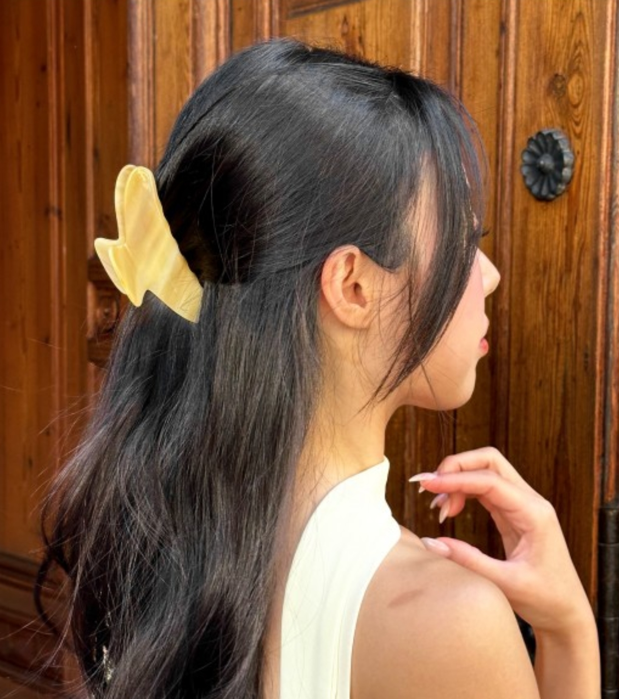 Miin Cosmetics - Presilha de Cabelo - Yellow