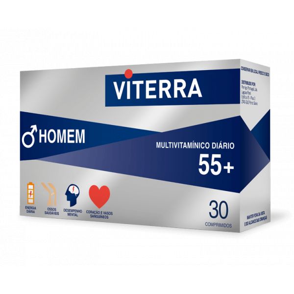 Omega Pharma Viterra Platinum 55  Homem 30 Comprimidos