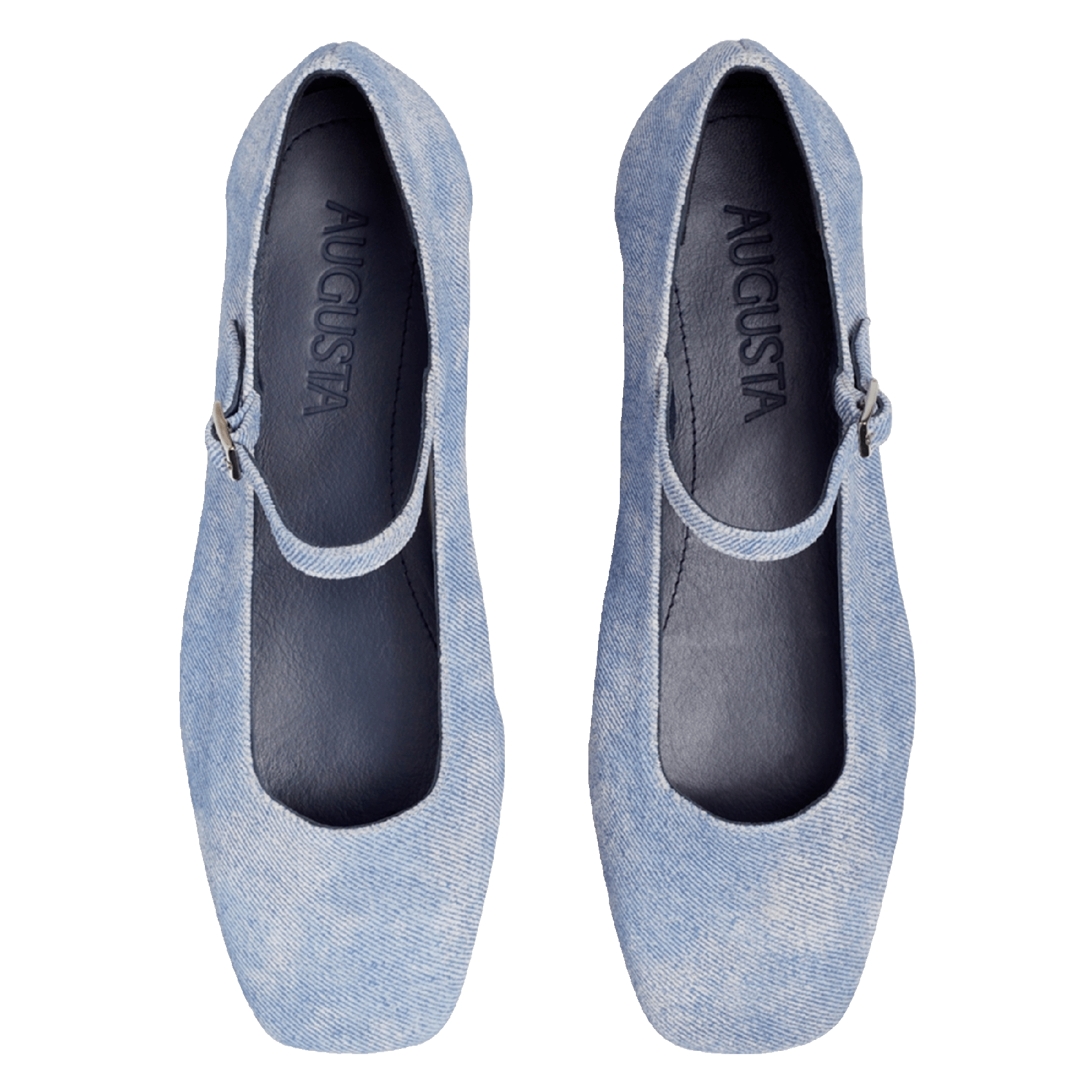 JULIETA - Ballerines en denim | Bleu