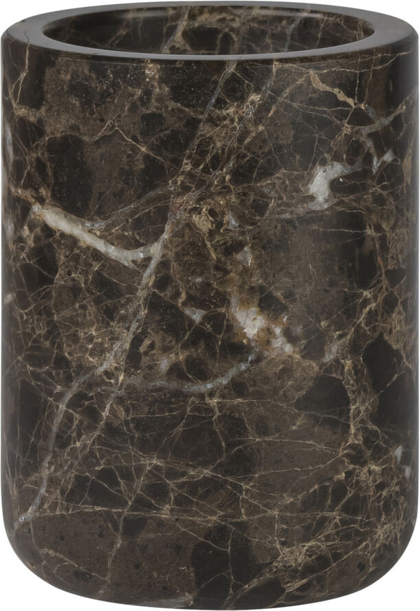 Mette Ditmer MARBLE toothbrush holder Brown