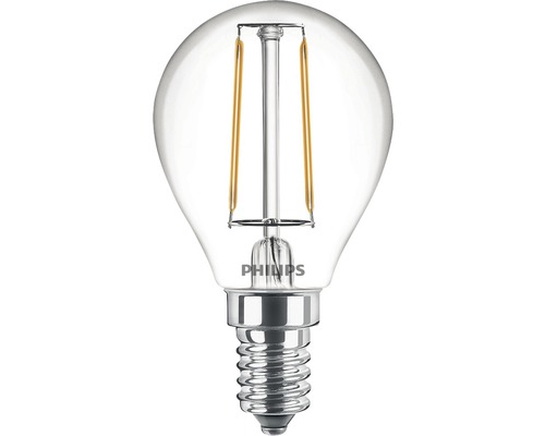 LED druppellamp helder P45 E14/2W(25W) 250 lm 2700 K warm wit