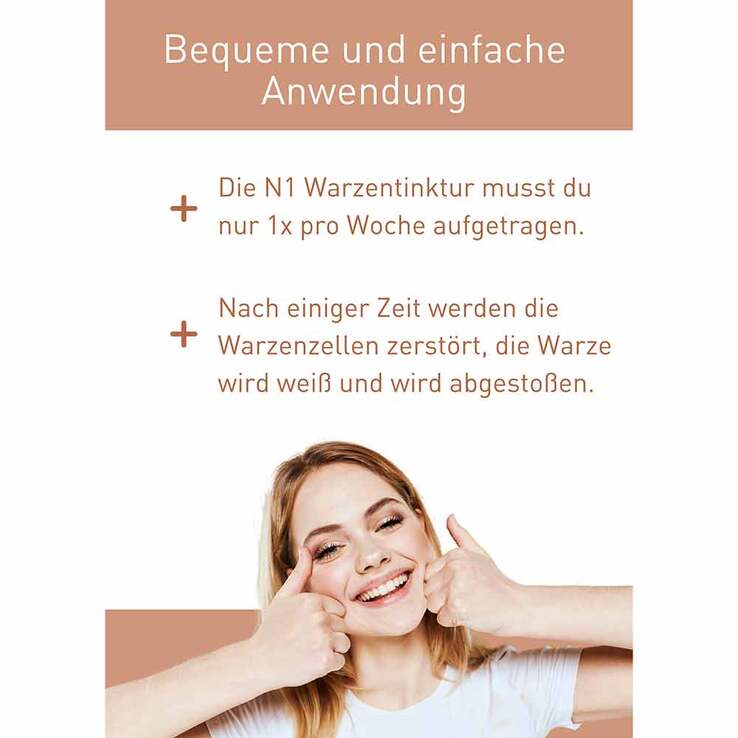 N1 Warzen Tinktur, 2 ml