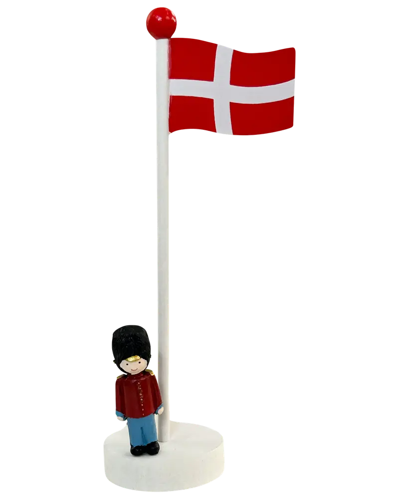 Bordflag med figur
