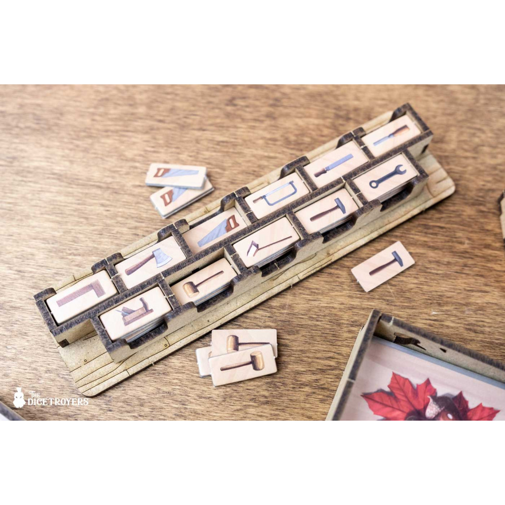 Rangement pour Boîte Dicetroyers - Woodcraft