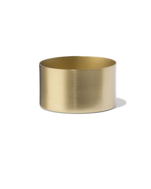 porte-bougie chauffe-plat métal or mini