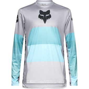 Fox Ranger Grid Langarmtrikot Steel Grey Herren