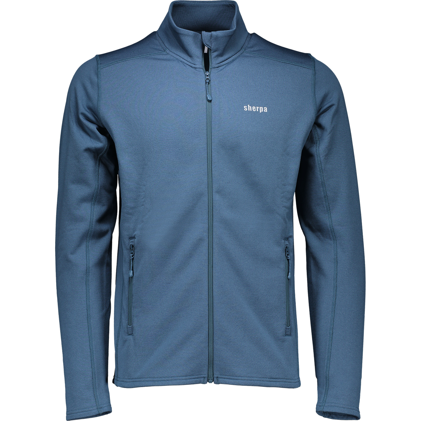 Sherpa Herren-Fleecejacke Loden XXL, mittelblau