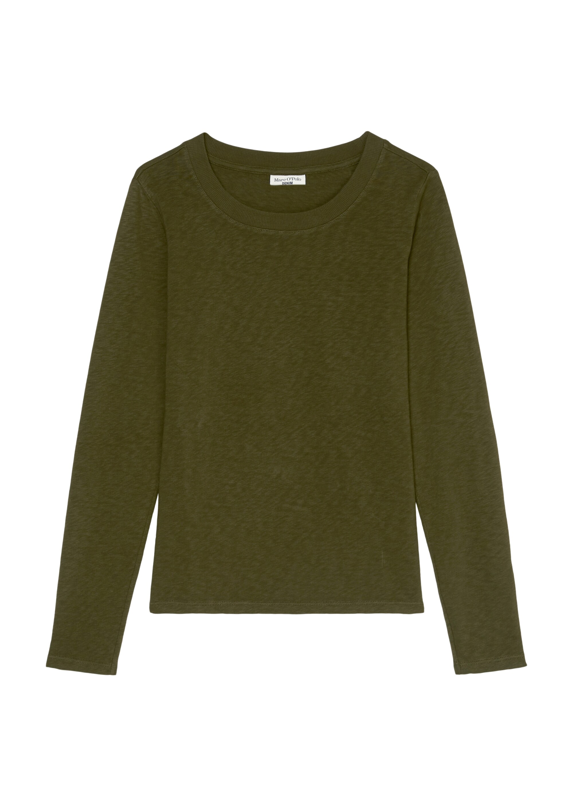 Rundhals-Longsleeve aus Organic Cotton