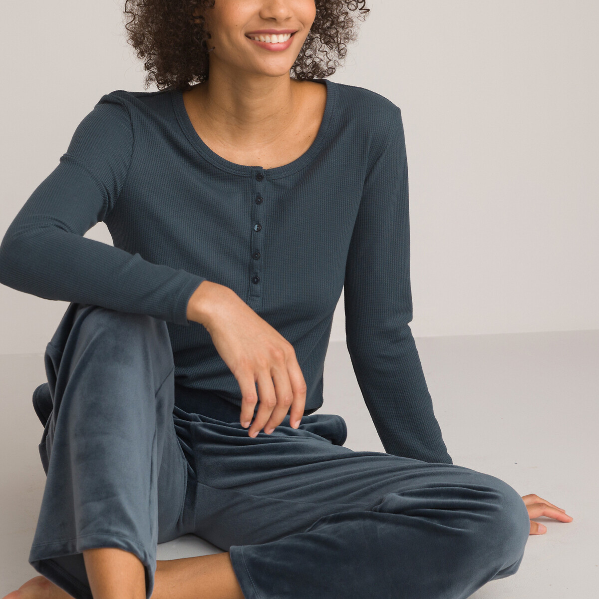 COLEÇÕES LA REDOUTE<br>Pijamas de manga comprida