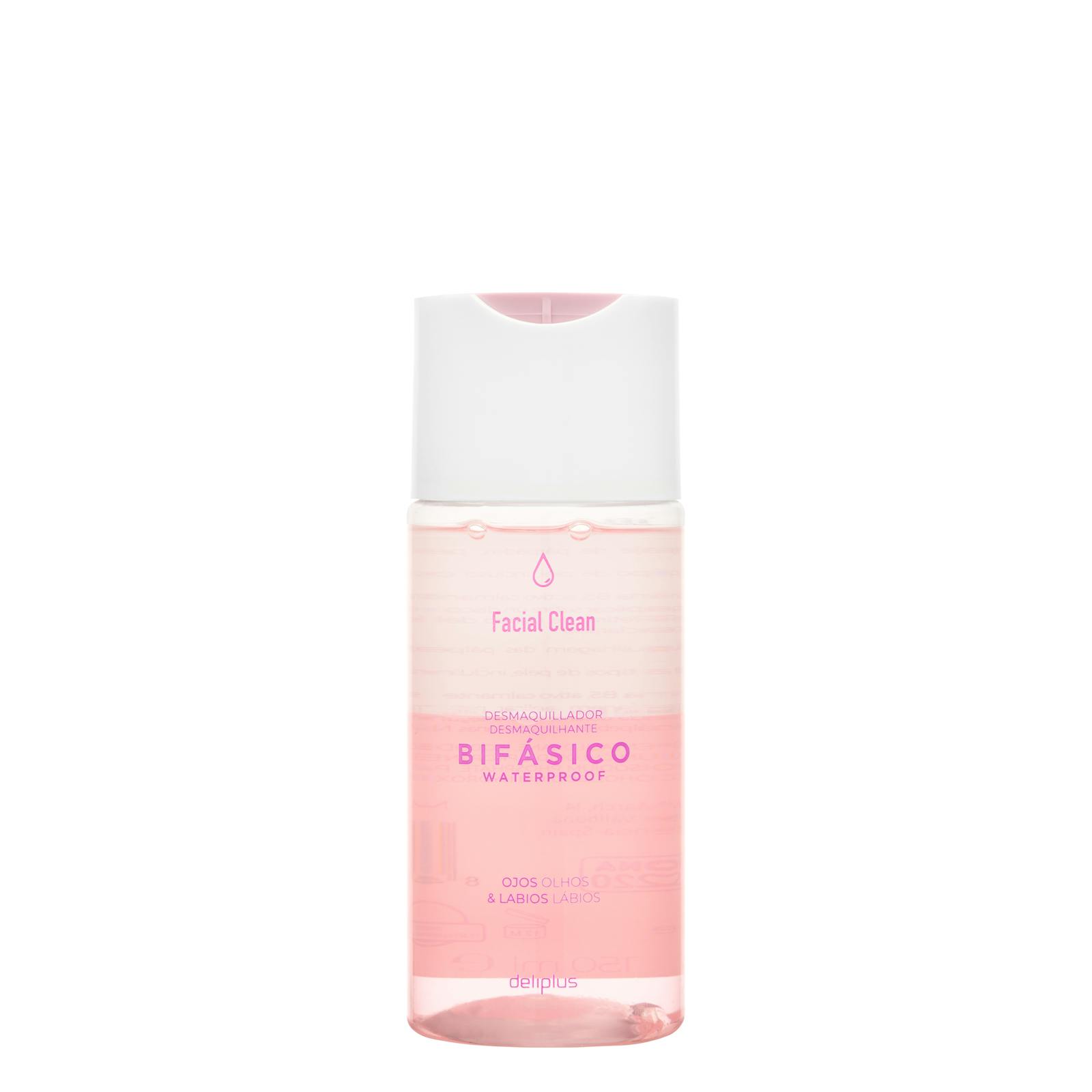 Démaquillant biphasé waterproof pour les yeux et les lèvres