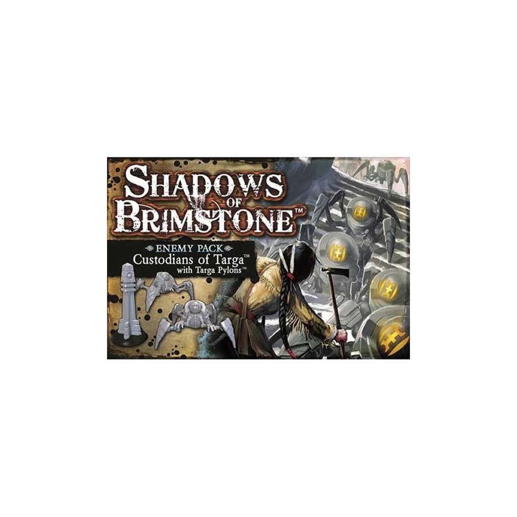 Shadows of Brimstone - Custodians Of Targa With Targa Pylons Enemy Pack Expansion