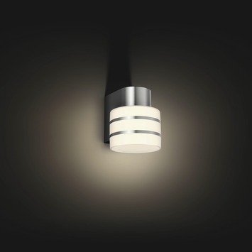 Philips Hue outdoor wandlamp Tuar RVS