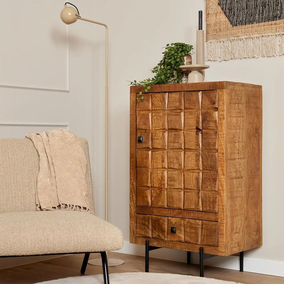 StarFurn - Kabinet kastje Brandy - 55 cm - naturel