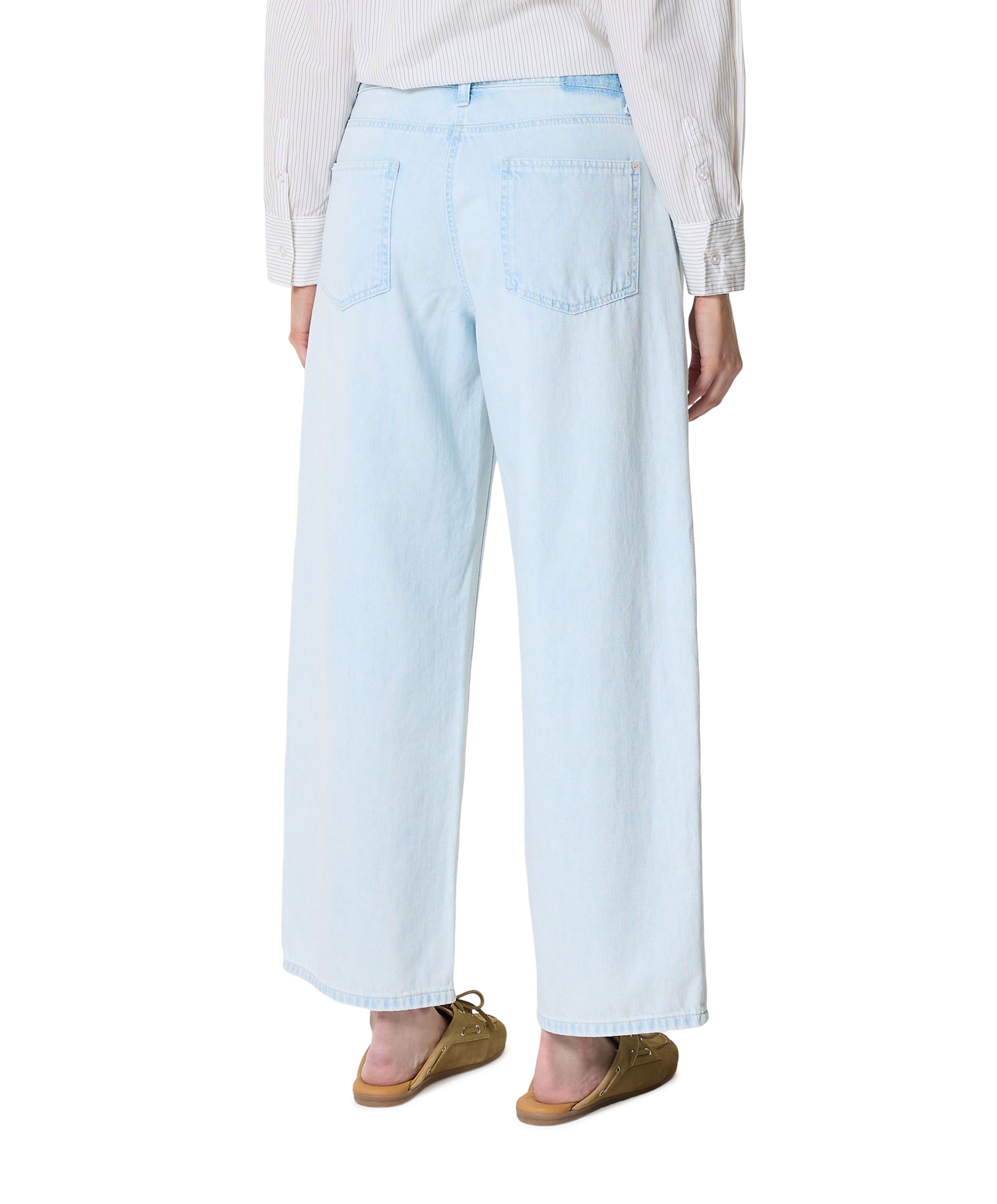 Cambio Baggy dames jeans blauw