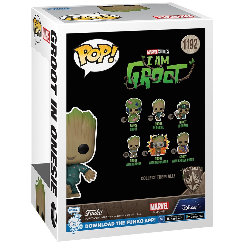 POP! Vinyl 1192: Marvel Groot im Onesie