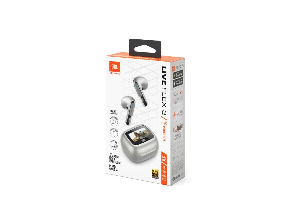 AURICULARES TWS JBL LIVE FLEX 3SIL CINZENTO