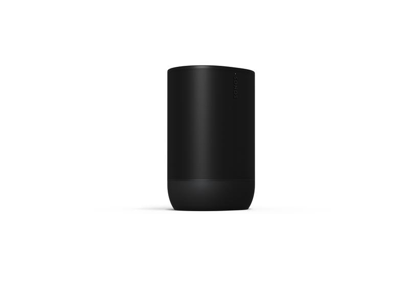 Sonos Smart Speaker Move 2 Schwarz Komplett überarbeiteter, leistungsstarker Smart Speaker