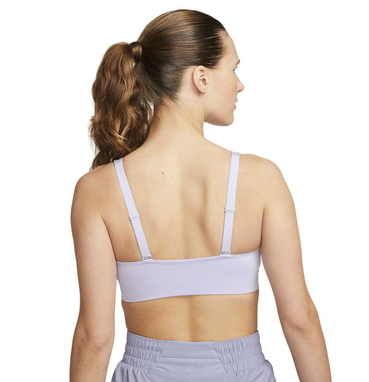 Nike Indy Plunge Cutout Medium Support Sports Bh Blå