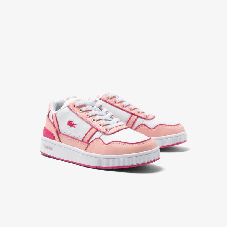 Sneakers T-Clip enfant avec semelle contrastée Sneakers - Blanc - Lacoste - Enfant