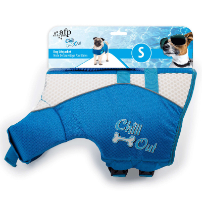 All for Paws AFP Chill Out Schwimmweste Hund mit Griff